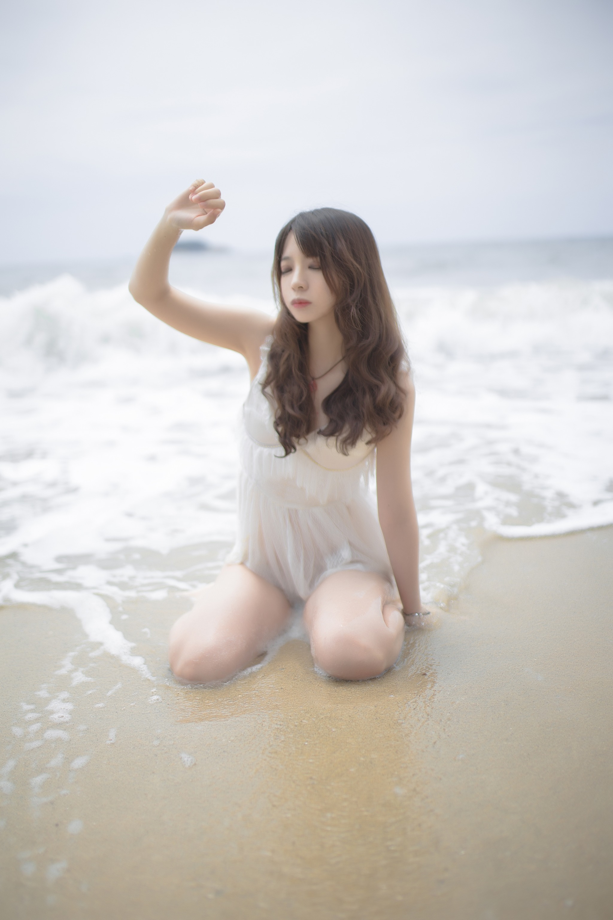 疯猫ss – NO.055 海滩黄色 [29P]-XikXak
